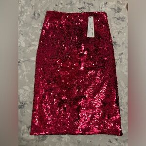 Alice + Olivia sequin skirt